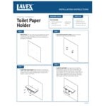 Lavex Two-Roll Stainless Steel Matte Black Toilet Tissue Dispenser with Utility Shelf Lavex Two-Roll Stainless Steel Matte Black Toilet Tissue Dispenser with Utility Shelf