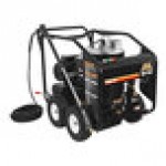 Mi-T-M HSE Series HSE-2003-0MG10 Corded Electric Hot Water Pressure Washer with General Pump and Gas-Fired Burner - 2,000 PSI; 2.8 GPM Mi-T-M HSE Series HSE-2003-0MG10 Corded Electric Hot Water Pressure Washer with General Pump and Gas-Fired Burner - 2,000 PSI; 2.8 GPM