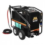 Mi-T-M HSE Series HSE-2003-0MG10 Corded Electric Hot Water Pressure Washer with General Pump and Gas-Fired Burner - 2,000 PSI; 2.8 GPM Mi-T-M HSE Series HSE-2003-0MG10 Corded Electric Hot Water Pressure Washer with General Pump and Gas-Fired Burner - 2,000 PSI; 2.8 GPM
