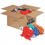 New Pig WorkWipes 25 lb. Reclaimed White T-Shirt Rags WIP561