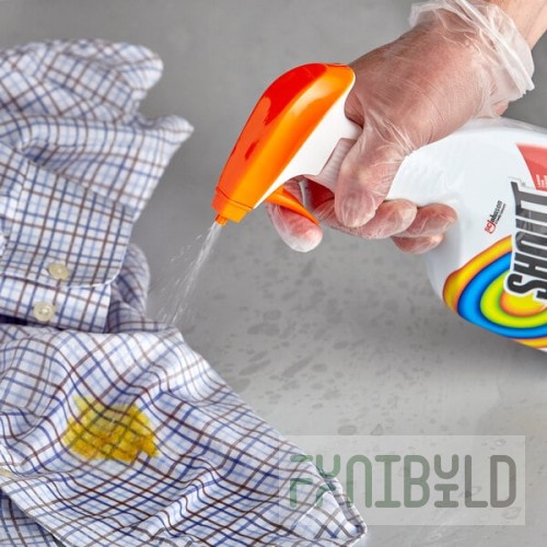 SC Johnson Shout® 359549 22 oz. Triple-Acting Laundry Stain Remover Spray - 8/Case