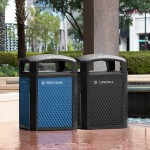 Rubbermaid® 2182679 Black Resin Large 