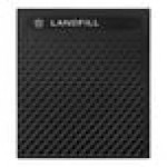 Rubbermaid® 2182679 Black Resin Large 