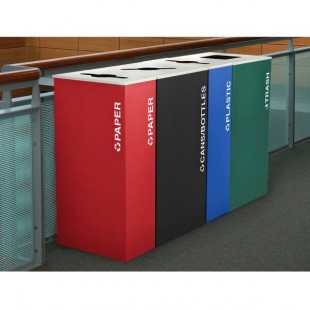 Ex-Cell Kaiser RC-KD17-P RBX Kaleidoscope XL Series Ruby Texture 17 Gallon Customizable Rectangular Paper Receptacle Ex-Cell Kaiser RC-KD17-P RBX Kaleidoscope XL Series Ruby Texture 17 Gallon Customizable Rectangular Paper Receptacle