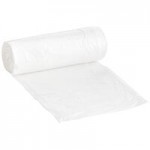 Rubbermaid® BRUTE 20 Gallon White Round Trash Can, Lid, and Dolly Kit
