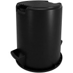 Carlisle 84101003 Bronco 10 Gallon Black Round Trash Can Carlisle 84101003 Bronco 10 Gallon Black Round Trash Can