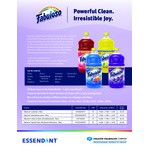 Fabuloso CPC53041 56 oz. Concentrated Formula Lavender Scent Multi-Purpose Cleaner