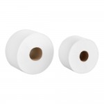 Lavex Select Compact Jumbo Jr. 550' 2-Ply Toilet Paper Roll with 7 Lavex Select Compact Jumbo Jr. 550' 2-Ply Toilet Paper Roll with 7