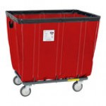 R&B Wire Products, Inc. 12 Bushel Yellow Fully Sewn Vinyl Basket Truck with Swivel Casters 412SOC/YEL R&B Wire Products, Inc. 12 Bushel Yellow Fully Sewn Vinyl Basket Truck with Swivel Casters 412SOC/YEL