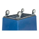 R&B Wire Products, Inc. 14 Bushel Blue Heavy-Duty Polypropylene Truck 4614B