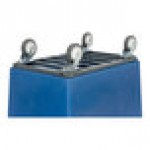 R&B Wire Products, Inc. 14 Bushel Blue Heavy-Duty Polypropylene Truck 4614B