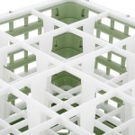 Vollrath 52737 Signature Full-Size Light Green 16-Compartment 11 3/8 Vollrath 52737 Signature Full-Size Light Green 16-Compartment 11 3/8