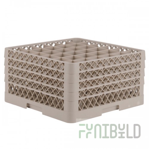 Vollrath TR13CCCC Traex® Full-Size Beige 36-Compartment 6 3/4