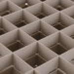 Vollrath TR13CCCC Traex® Full-Size Beige 36-Compartment 6 3/4