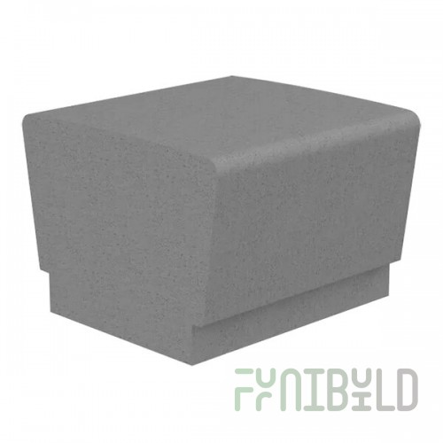Wausau Tile Our Town 2' Concrete Bench - 24