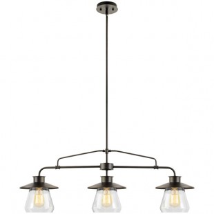 Globe Industrial 3-Light Oil-Rubbed Bronze Pendant Light - 120V, 60W Globe Industrial 3-Light Oil-Rubbed Bronze Pendant Light - 120V, 60W