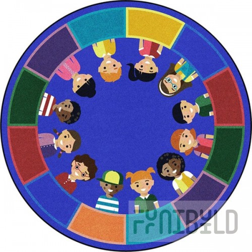 Joy Carpets Kid Essentials All of Us Together 13' 2