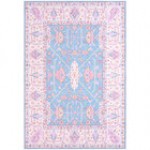 Abani Molana Collection 4' x 6' Beige / Brown Vintage Folk Area Rug Abani Molana Collection 4' x 6' Beige / Brown Vintage Folk Area Rug