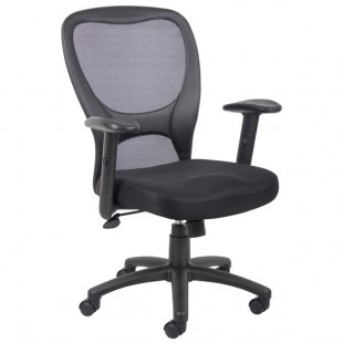 Boss B6508 Black Budget Mesh Task Chair Boss B6508 Black Budget Mesh Task Chair