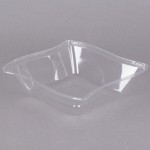 Fineline Wavetrends 112-L Clear PET Dome Lid for 12 oz. Bowl - 120/Case