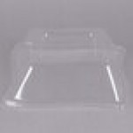 Fineline Wavetrends 112-L Clear PET Dome Lid for 12 oz. Bowl - 120/Case