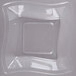 Fineline Wavetrends 112-L Clear PET Dome Lid for 12 oz. Bowl - 120/Case