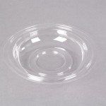 Fineline 5032-L Super Bowl Clear PET Plastic Dome Lid for 32 oz. Bowls - 100/Case