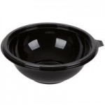 Fineline 5032-L Super Bowl Clear PET Plastic Dome Lid for 32 oz. Bowls - 100/Case
