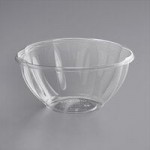 World Centric Clear Dome PLA Lid for 24, 32, 48 oz. Deli Bowls - 600/Case
