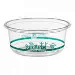 Stalk Market Clear PLA Plastic Lid for 8, 12, 16, 32 oz. Deli Containers - 600/Case Stalk Market Clear PLA Plastic Lid for 8, 12, 16, 32 oz. Deli Containers - 600/Case