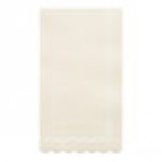 Sophistiplate Cream Scalloped Edge Paper Guest Towel - 240/Case