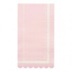 Sophistiplate Cream Scalloped Edge Paper Guest Towel - 240/Case
