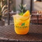 Tossware Natural 12 oz. Customizable Plant-Based PLA Plastic Rounded Bottom Arc 98 mm Cold Cup - 1,000/Case