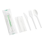 EcoChoice Wrapped Heavy Weight Compostable 6 1/2