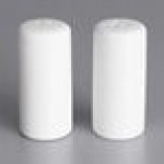 American Metalcraft CSPR1 2.5 oz. Ceramic Round Salt and Pepper Shaker Set American Metalcraft CSPR1 2.5 oz. Ceramic Round Salt and Pepper Shaker Set