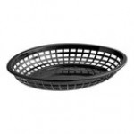 TableCraft C1084FG Forest Green Jumbo Oval Polypropylene Fast Food Basket - 12/Pack TableCraft C1084FG Forest Green Jumbo Oval Polypropylene Fast Food Basket - 12/Pack