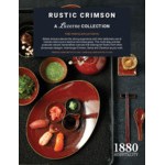 Luzerne Rustic by Oneida 1880 Hospitality L6753074943 2 oz. Crimson Porcelain Small Tapas Spoon / Dish - 72/Case Luzerne Rustic by Oneida 1880 Hospitality L6753074943 2 oz. Crimson Porcelain Small Tapas Spoon / Dish - 72/Case