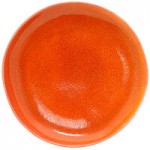 Front of the House Kiln 1.5 oz. Blood Orange Porcelain Ramekin - 12/Case