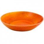 Front of the House Kiln 1.5 oz. Blood Orange Porcelain Ramekin - 12/Case