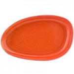 Front of the House Kiln 1.5 oz. Blood Orange Porcelain Ramekin - 12/Case