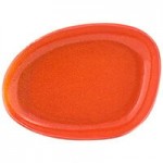 Front of the House Kiln 1.5 oz. Blood Orange Porcelain Ramekin - 12/Case