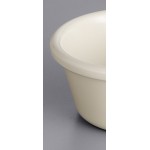 Acopa 6 oz. Bone White Smooth Melamine Ramekin - 12/Case