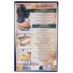 Menu Solutions H500D WINE Hamilton 8 1/2 Menu Solutions H500D WINE Hamilton 8 1/2