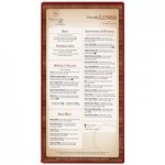 Menu Solutions H500D WINE Hamilton 8 1/2 Menu Solutions H500D WINE Hamilton 8 1/2