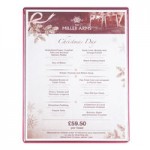 Menu Solutions H500D WINE Hamilton 8 1/2 Menu Solutions H500D WINE Hamilton 8 1/2