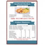 Menu Solutions H500D WINE Hamilton 8 1/2 Menu Solutions H500D WINE Hamilton 8 1/2