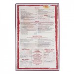 Menu Solutions H500D WINE Hamilton 8 1/2 Menu Solutions H500D WINE Hamilton 8 1/2