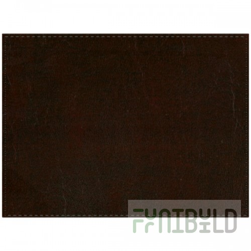 H. Risch, Inc. PLACEMATDX-LTHWINE Tuxedo Leather 16