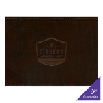 H. Risch, Inc. PLACEMATDX-LTHWINE Tuxedo Leather 16 H. Risch, Inc. PLACEMATDX-LTHWINE Tuxedo Leather 16