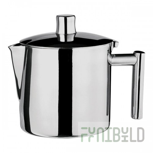 WNK by Steelite International Diva 21.5 oz. Stainless Steel Tea / Coffee Pot 53601S139